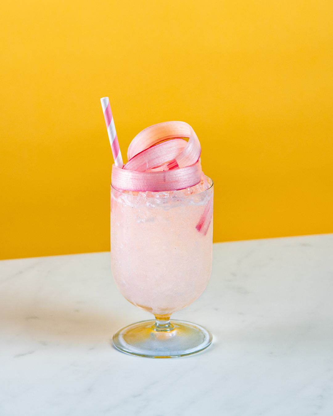 Rhubarbe au Lait