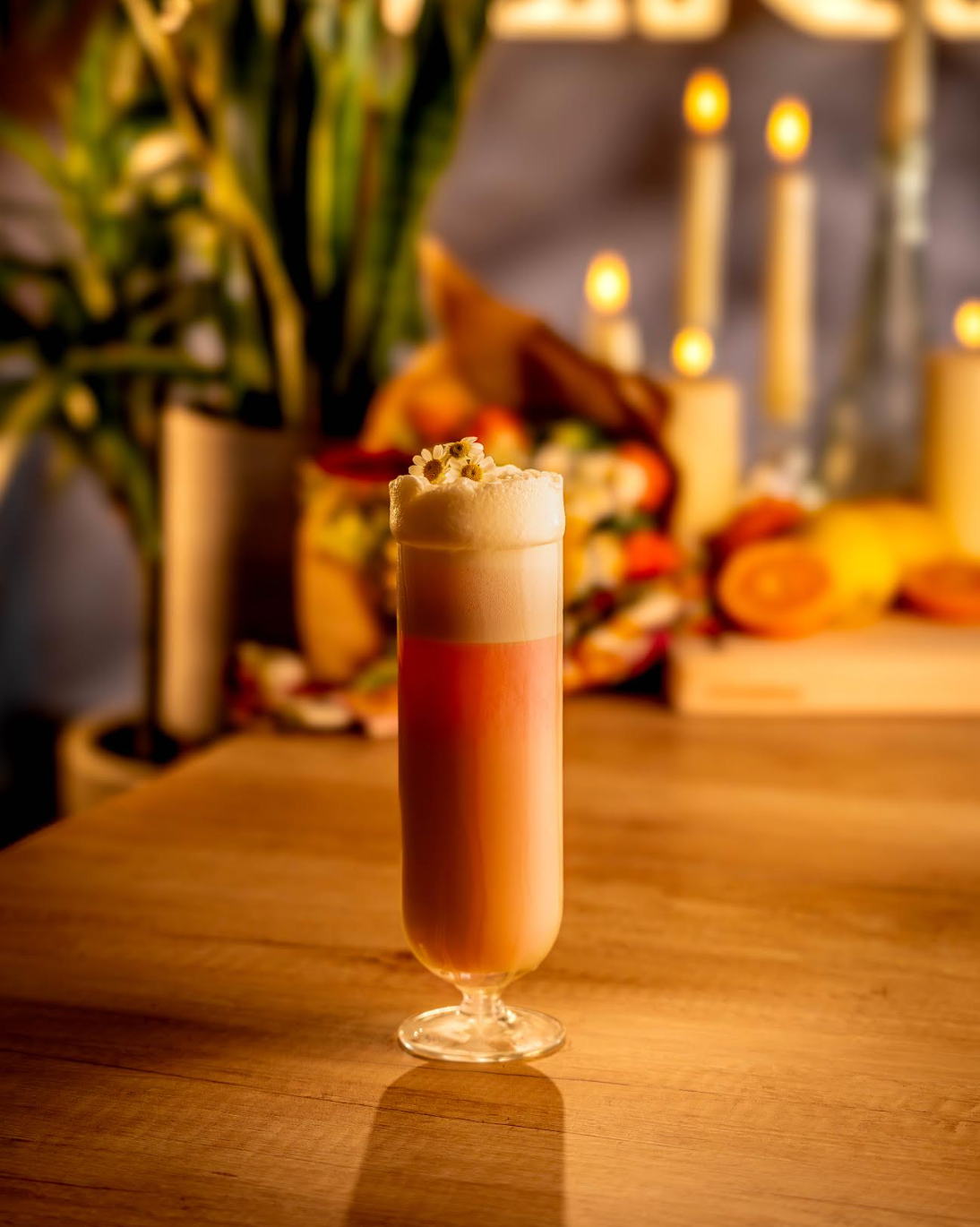 Inspired by the trending tropical fruit drinks of the moment.