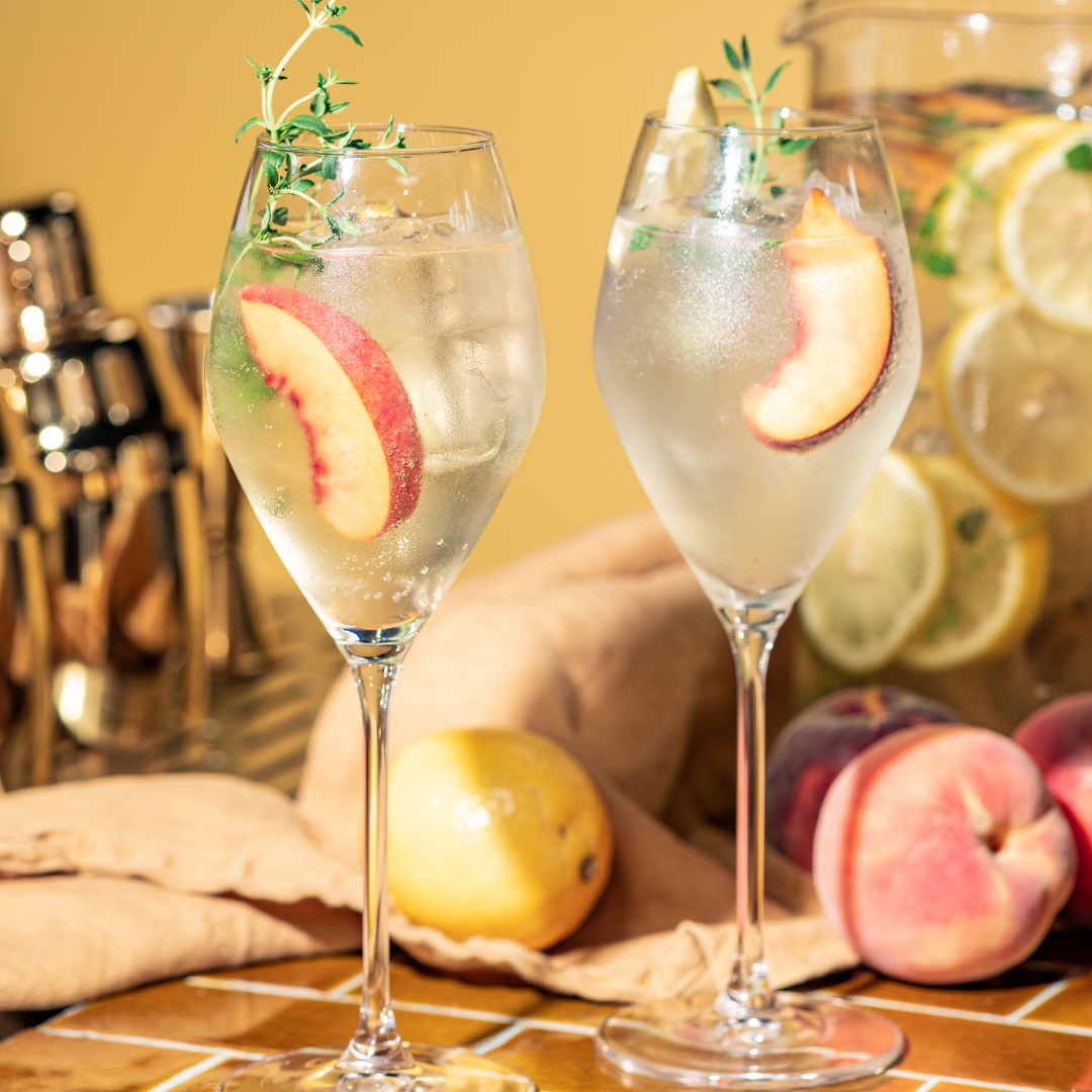 Peach & Herb Sangria