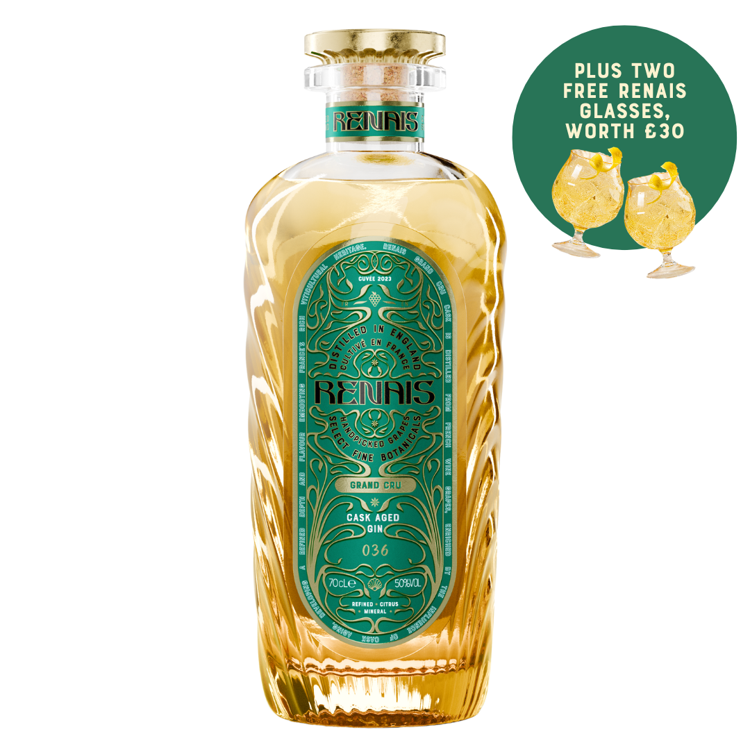 Renais Grand Cru Cask-Aged & Glassware Bundle