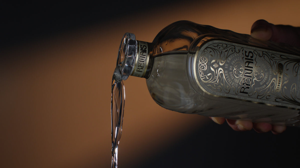 Renais Terroir Vodka being poured